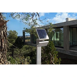 LED sensor floodlight XSolar GL-S, PV panel, battery, STEINEL